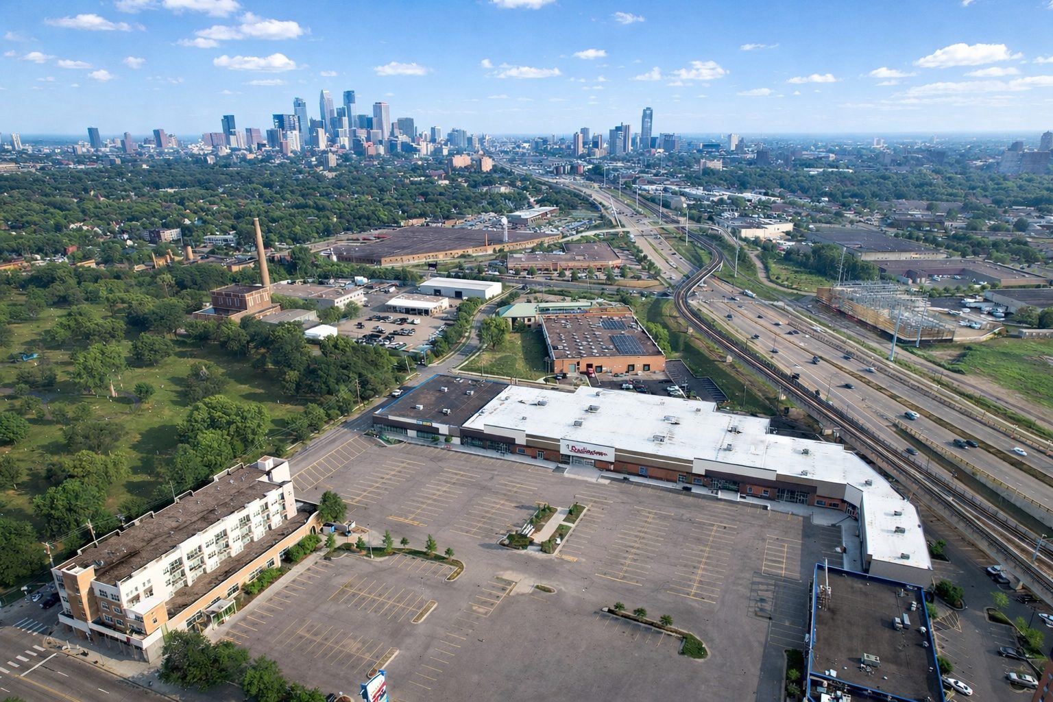 Building Aerial View
